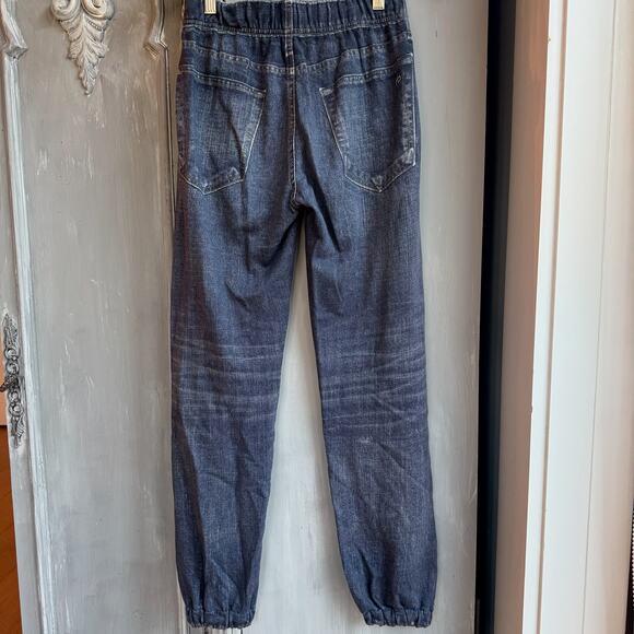 Rag & Bone Miramar Jogger Pants Sz XXS Women’s Blue Jeans Denim Print - Picture 3 of 16